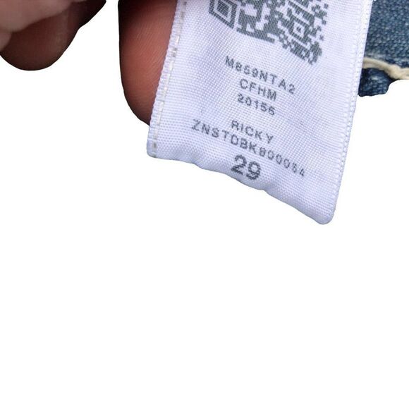 True Religion Jeans Size 29 RICKY Relaxed Straight Blue - Picture 5 of 10